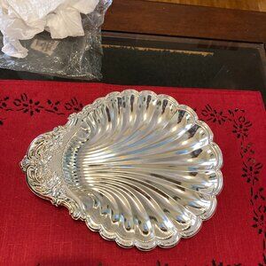 Shell Tray Silver plated